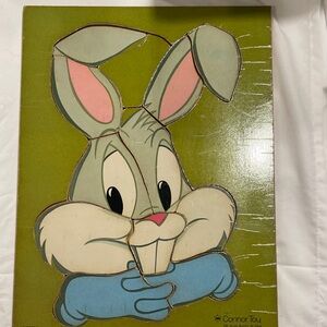 Warner Bros. Bugs Bunny Puzzle - Green, Pink, Blue